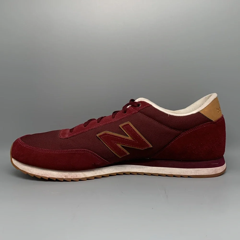 New‎ Balance 501 Maroon Running Shoes Men's Sz 17